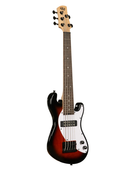 Kala UBASS-SB5-TB-FS Electric 5-String Tobacco Burst Fretted U•BASS® Ukulele
