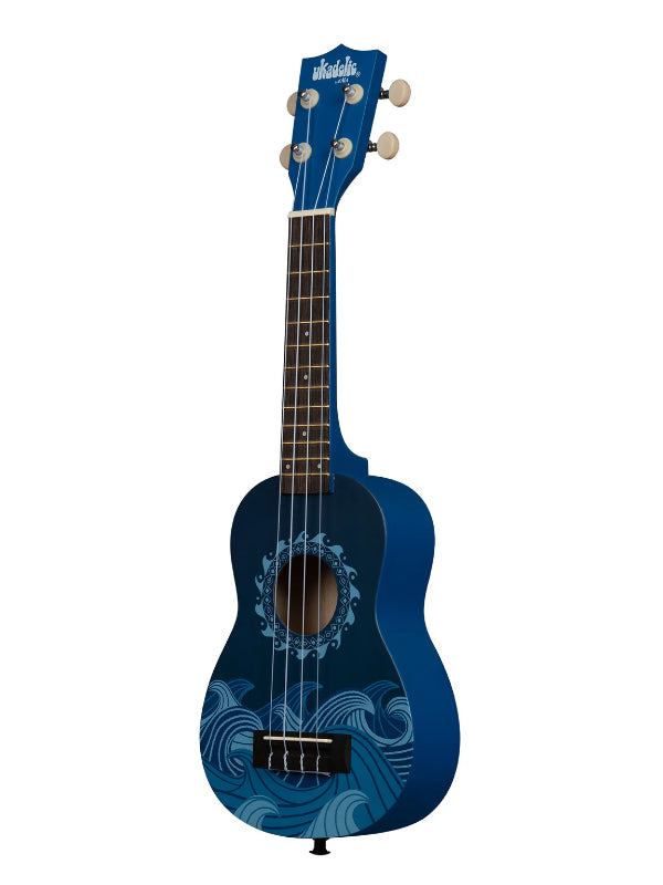 Kala UK-DEEPBLUE Ukadelic Deep Blue Soprano Ukulele