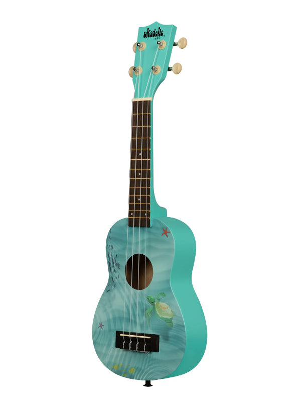Kala UK-SEASCAPE Ukadelic Seascape Soprano Ukulele