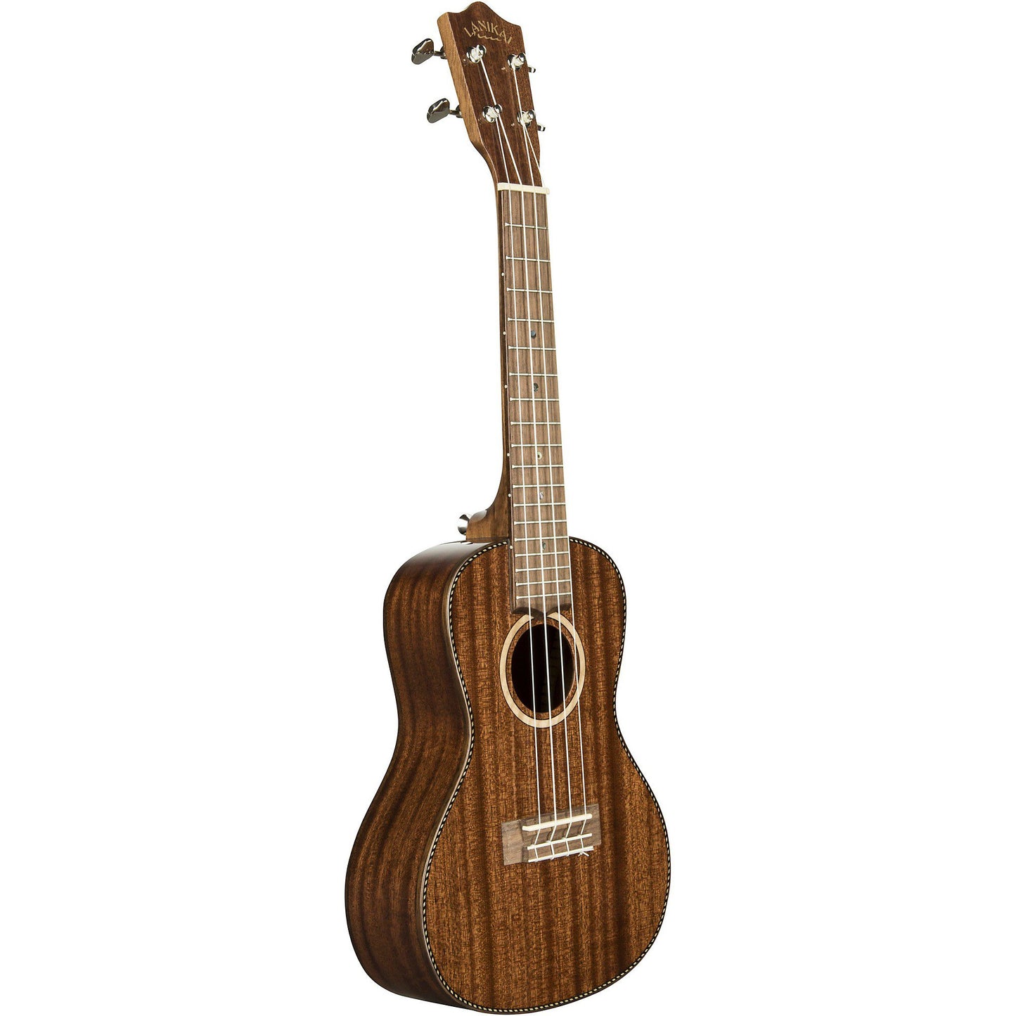 Lanikai MAS-C All Solid Mahogany Concert c/w Gig Case