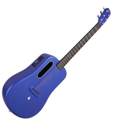 LAVA LV38BL ME 3 38 with Space Bag ~ Blue Guitar