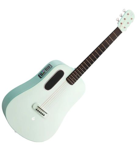 LAVA LVBAQU BLUE TOUCH with Airflow Bag ~ Aqua Green / Mint Green Guitar