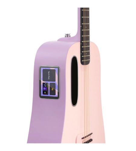 LAVA LVBCPK BLUE TOUCH with Airflow Bag ~ Coral Pink Lavender Guitar