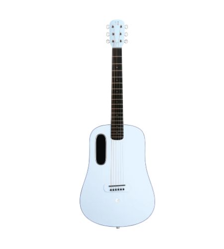 LAVA LVBIBL BLUE TOUCH with Airflow Bag ~ Ice Blue Ocean Blue Guitar