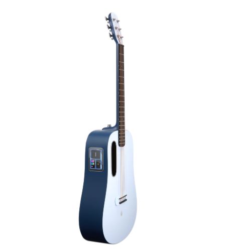 LAVA LVBIBL BLUE TOUCH with Airflow Bag ~ Ice Blue Ocean Blue Guitar