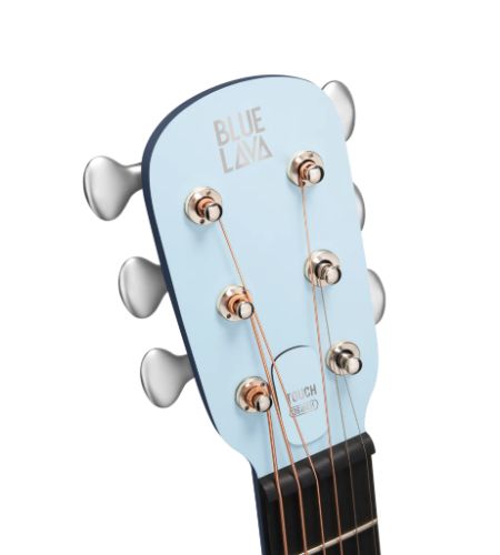 LAVA LVBIBL BLUE TOUCH with Airflow Bag ~ Ice Blue Ocean Blue Guitar