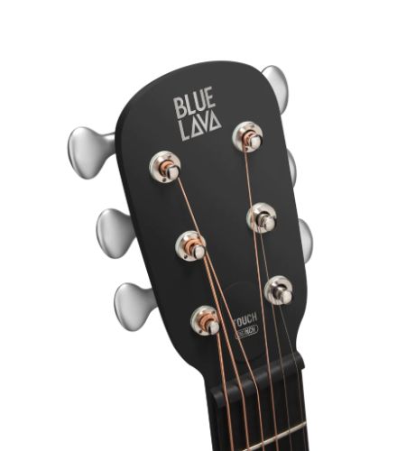 LAVA LVBMBK BLUE TOUCH with Airflow Bag ~ Midnight Black Guitar