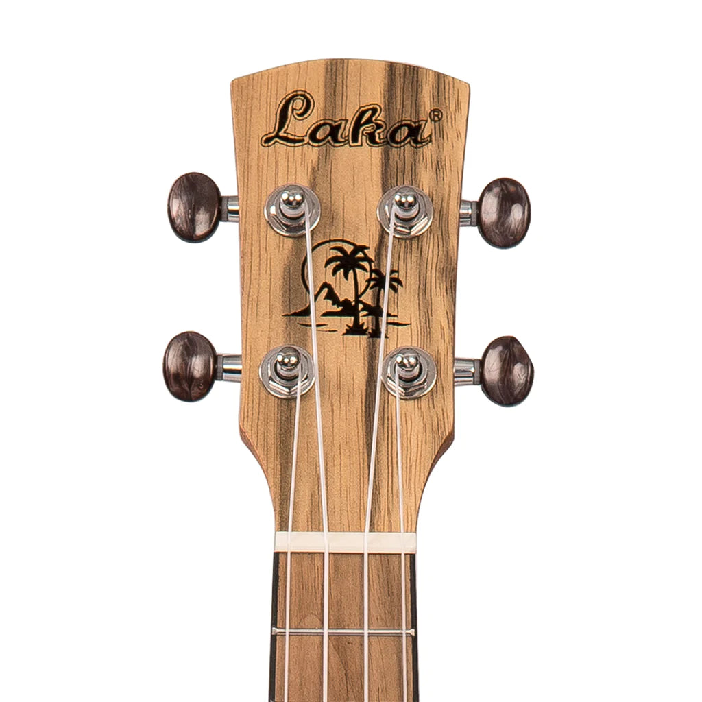 Laka Walnut Series Ukulele & Carry Bag ~ Soprano