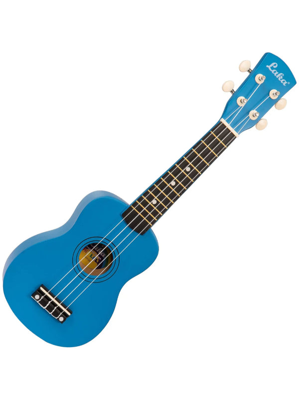 Laka Rainbow Series Soprano Ukulele  Carry Bag ~ Blue
