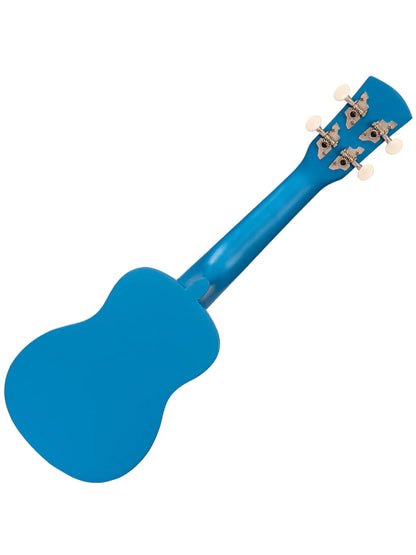 Laka Rainbow Series Soprano Ukulele  Carry Bag ~ Blue