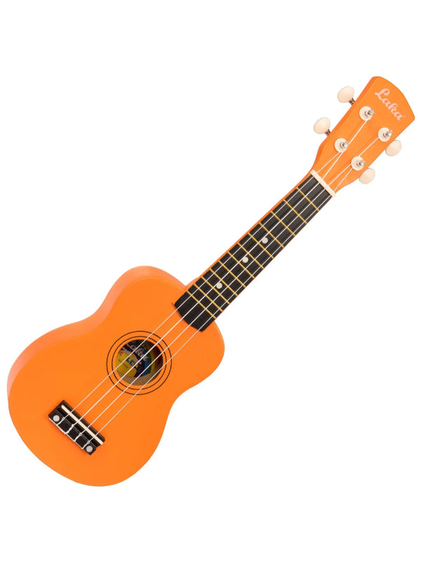 Laka Rainbow Series Soprano Ukulele  Carry Bag ~ Orange