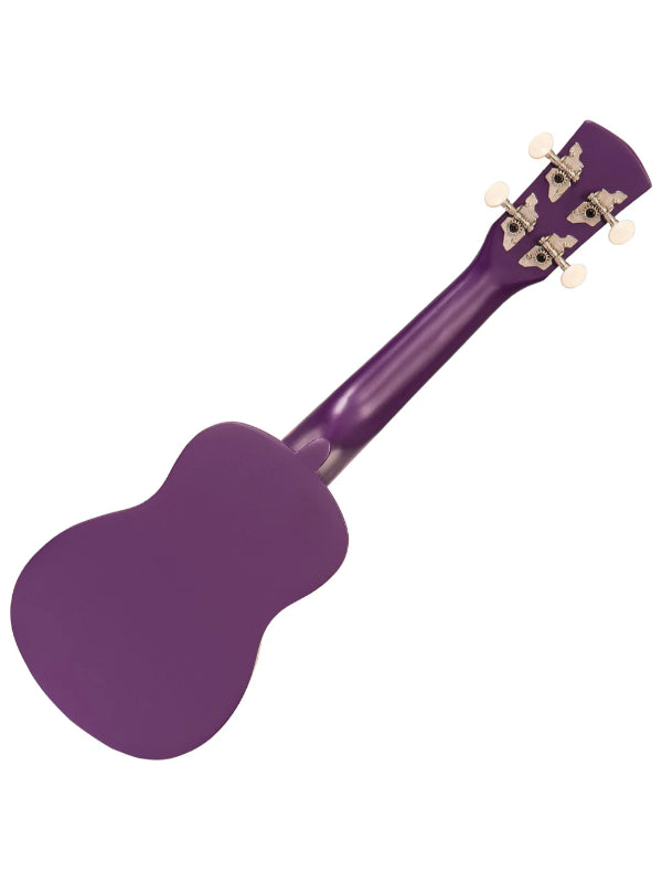 Laka Rainbow Series Soprano Ukulele  Carry Bag ~ Violet