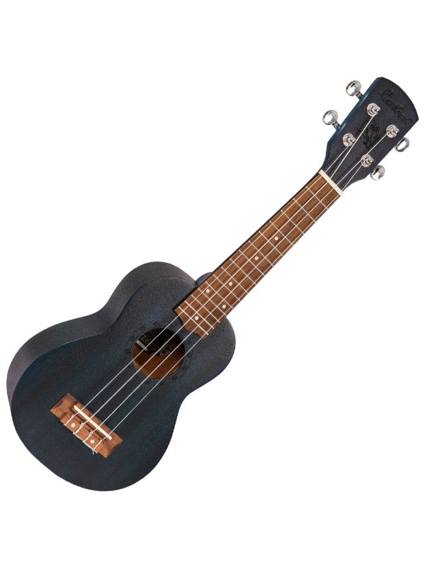 Laka Sapele Series Soprano Ukulele  Bag ~ Midnight Blue