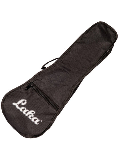 Laka Sapele Series Soprano Ukulele with Bag ~ Red