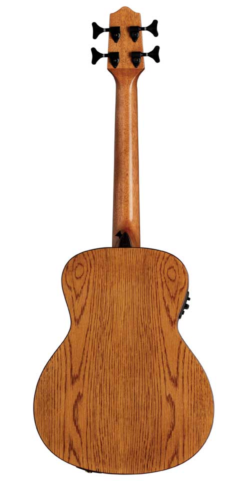 Lanakai OA-EBU Oak Electric Bass Ukulele