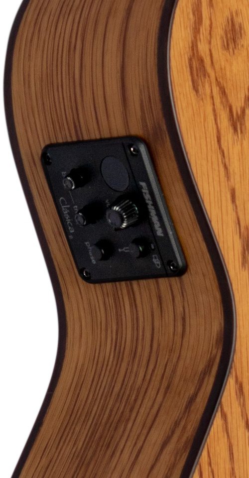 Lanakai OA-EBU Oak Electric Bass Ukulele