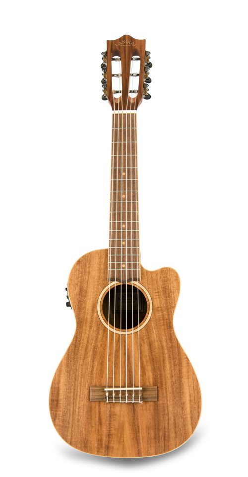 Lanikai ACST-CEG Acacia Solid Top Guitelele AE Ukulele