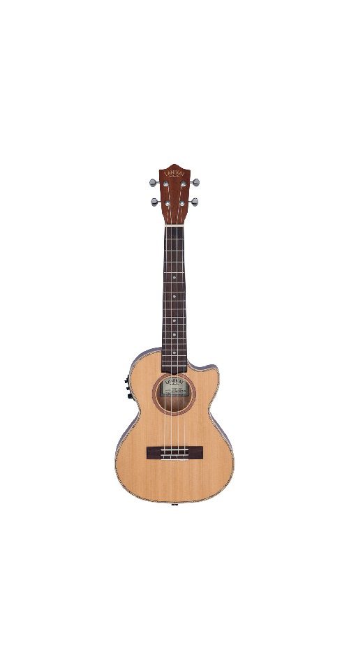 Lanikai CDST-CET Cedar Solid Top Tenor A/E Ukulele