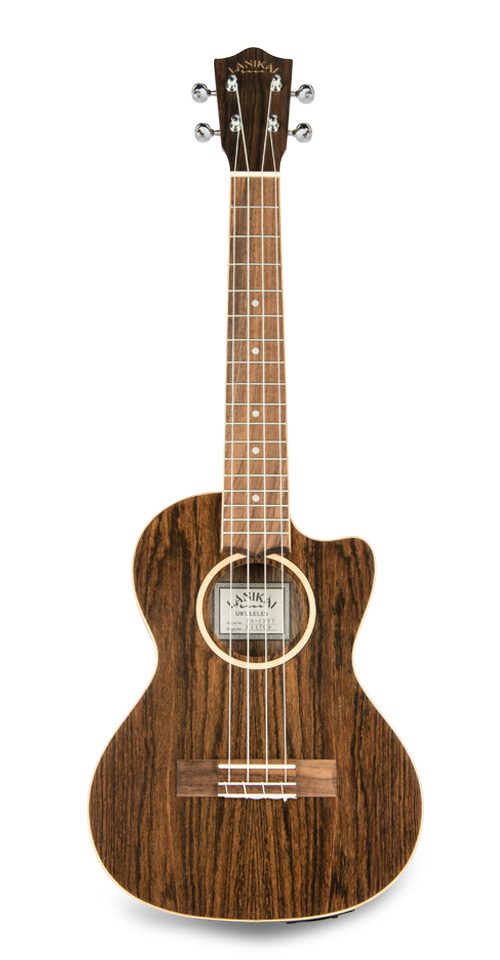 Lanikai FB-CETT Figured Bocote{TB}Tenor Elec-Cut  c/w Gig Bag