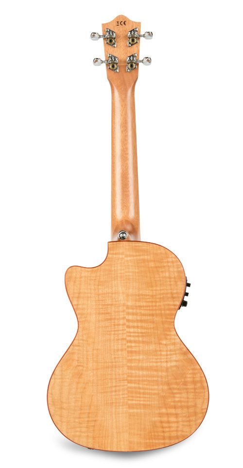 Lanikai FM-CET Flame Maple Tenor Elec-Cutaway c/w Gig Bag