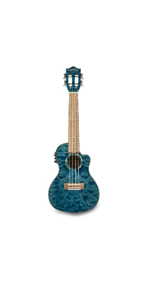 Lanikai QM-BLCEC  Concert Electro Cutaway (Blue)