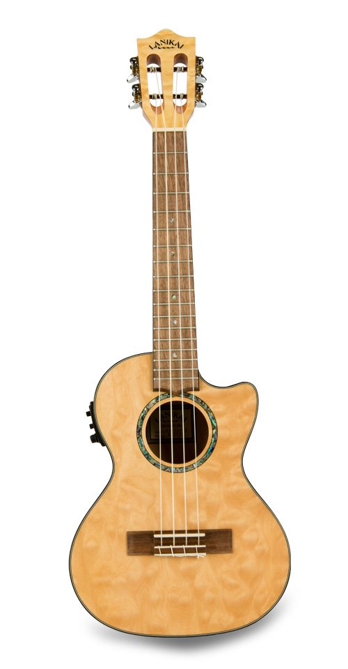 Lanikai QM-NACET Tenor Electro Cutaway (Natural)