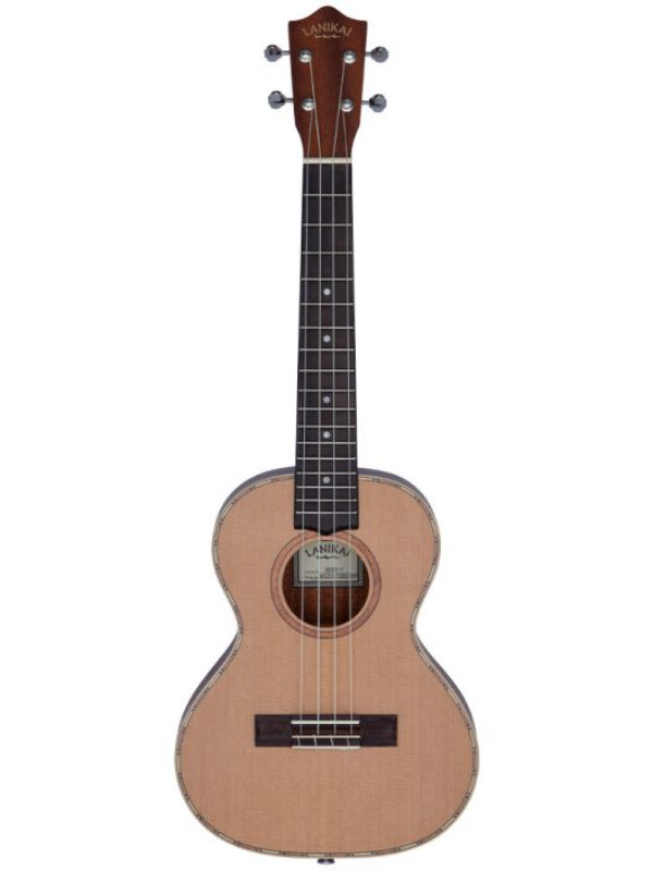 Lanikai CDST-T Cedar Solid Top Tenor Ukulele With Bag