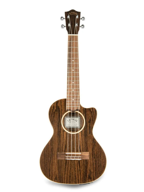 Lanikai FB-CETT Tenor Figured Bocote  Electric Ukulele With Gig Bag 3