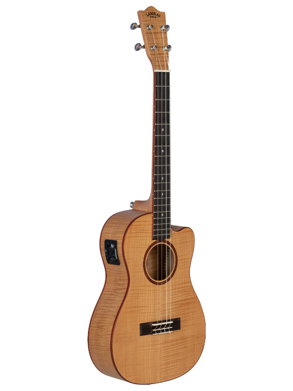 Lanikai FM-CEB Baritone Electro Flame Maple Ukulele