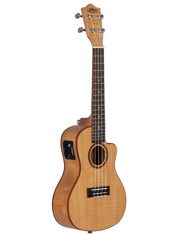 Lanikai FM-CEC Concert  Flame Maple Electric Cutaway Ukulele