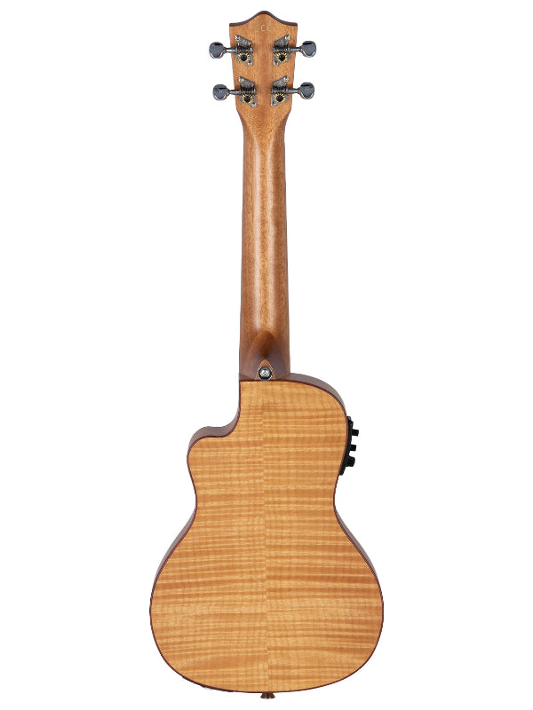 Lanikai FM-CEC Concert  Flame Maple Electric Cutaway Ukulele