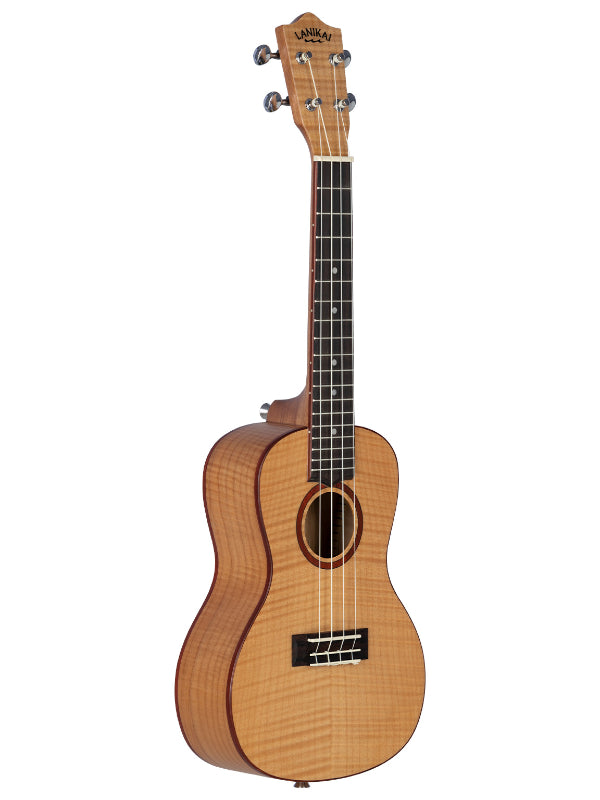 Lanikai FM-C Concert Flame Maple  Ukulele With Gig Bag