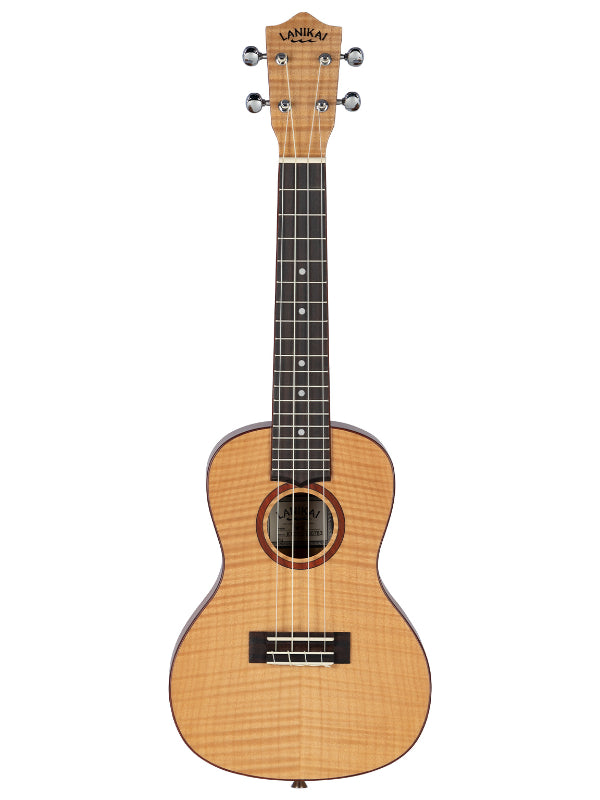 Lanikai FM-C Concert Flame Maple  Ukulele With Gig Bag