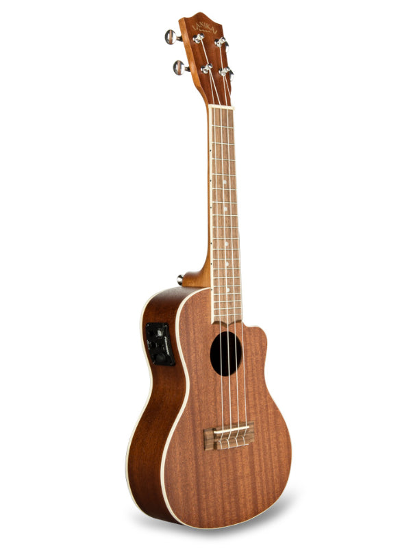 Lanikai MA-CEC Concert Mahogany  Electric Cutaway Ukulele With Gig Bag