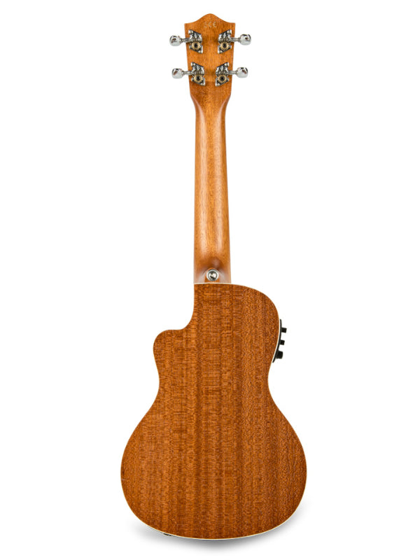 Lanikai MA-CEC Concert Mahogany  Electric Cutaway Ukulele With Gig Bag
