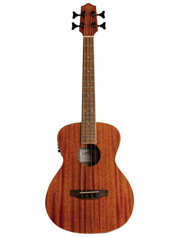Lanikai MA-EBU Mini Bass Mahogany Electric  Ukulele With Gig Bag