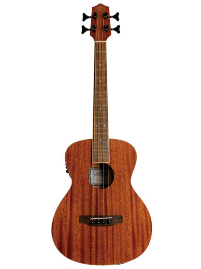 Lanikai MA-EBU Mini Bass Mahogany Electric  Ukulele With Gig Bag