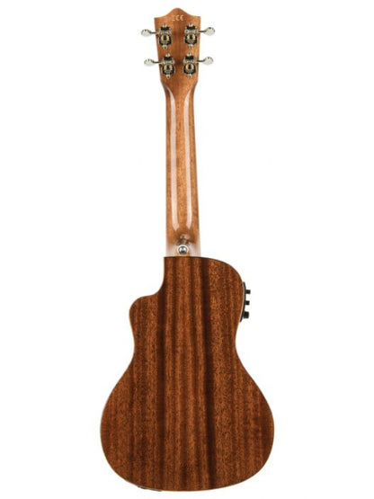 Lanikai MAS-CEC Concert Electric All Solid Mahogany Ukulele  With Gig Bag