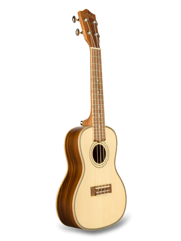 Lanikai SPST-C Concert Solid Spruce Top Ukulele With Gig Bag