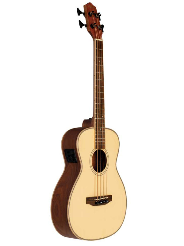 Lanikai SPST-EBU Spruce Bass  Solid Top Electric Ukulele