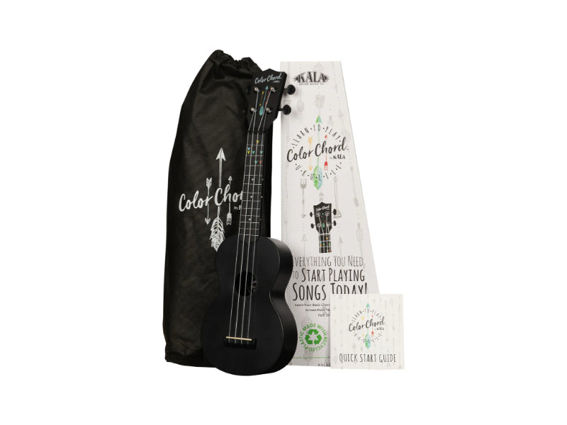 Kala KALA-R-LTP-CC-S Learn To Play Color Chord™ Recycled Ukulele