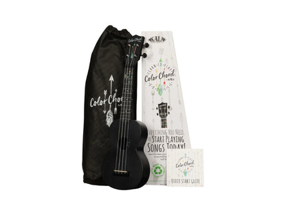 Kala KALA-R-LTP-CC-S Learn To Play Color Chord™ Recycled Ukulele