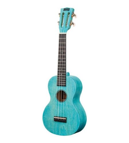 Mahalo Island Concert Ukulele Aqua Blue