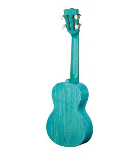 Mahalo Island Concert Ukulele Aqua Blue