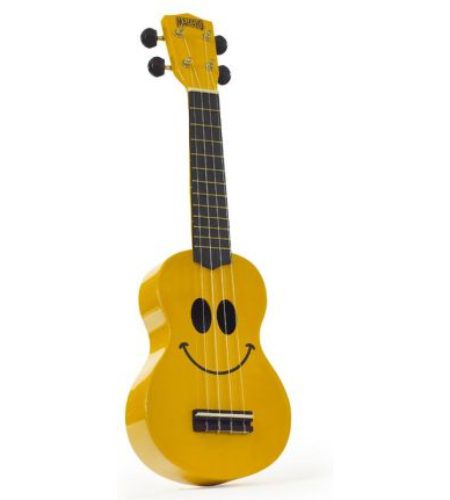 Mahalo Ukulele Art Design Smile