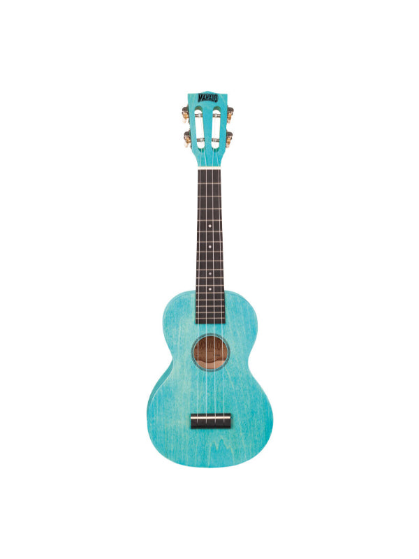 Mahalo Island Concert Ukulele Aqua Blue