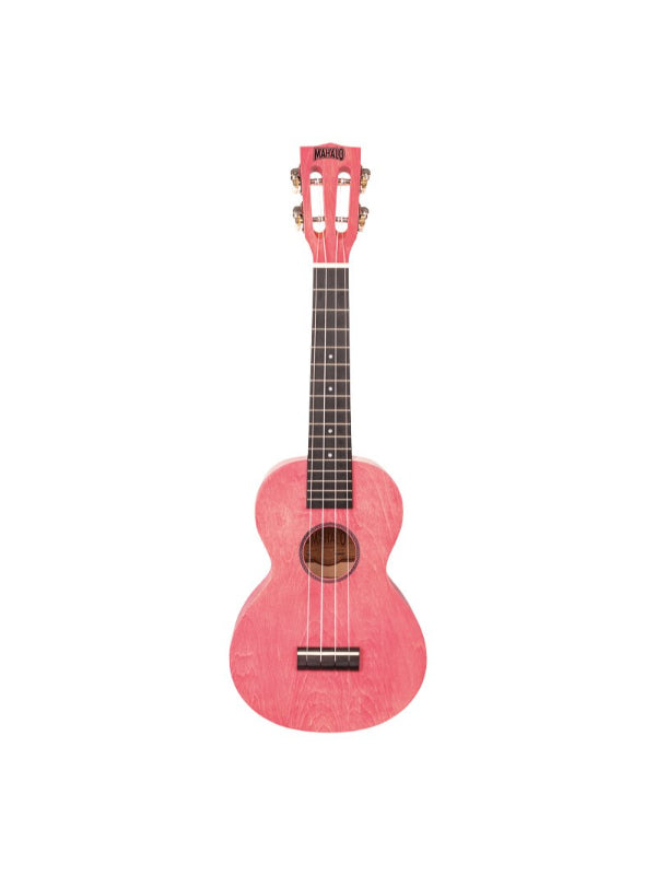 Mahalo Island Concert Ukulele Coral Pink