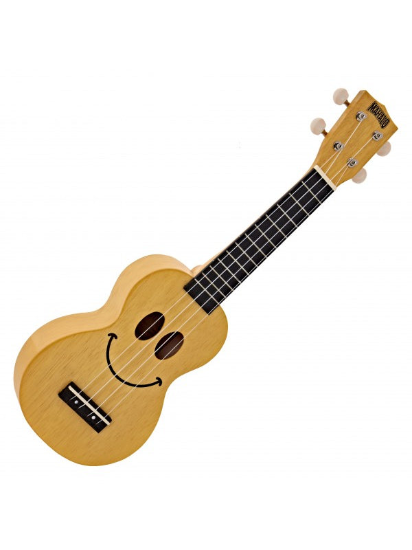 Mahalo Kahiko Soprano Smile Ukulele Blonde