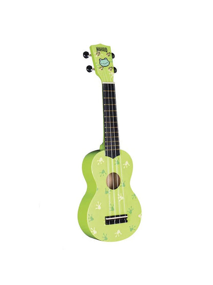 Mahalo Soprano Ukulele Art Design Frog With Bag