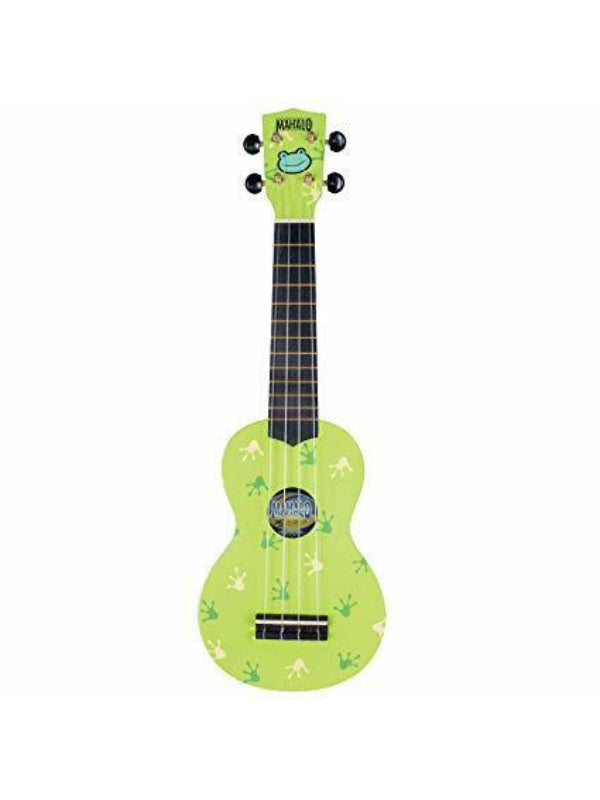 Mahalo Soprano Ukulele Art Design Frog With Bag